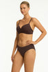 Sea Level Essentials Mid Bikini Bottom
